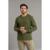 Blusa Moletom Masculina Manga Longa Texturizada Dialogo - Verde