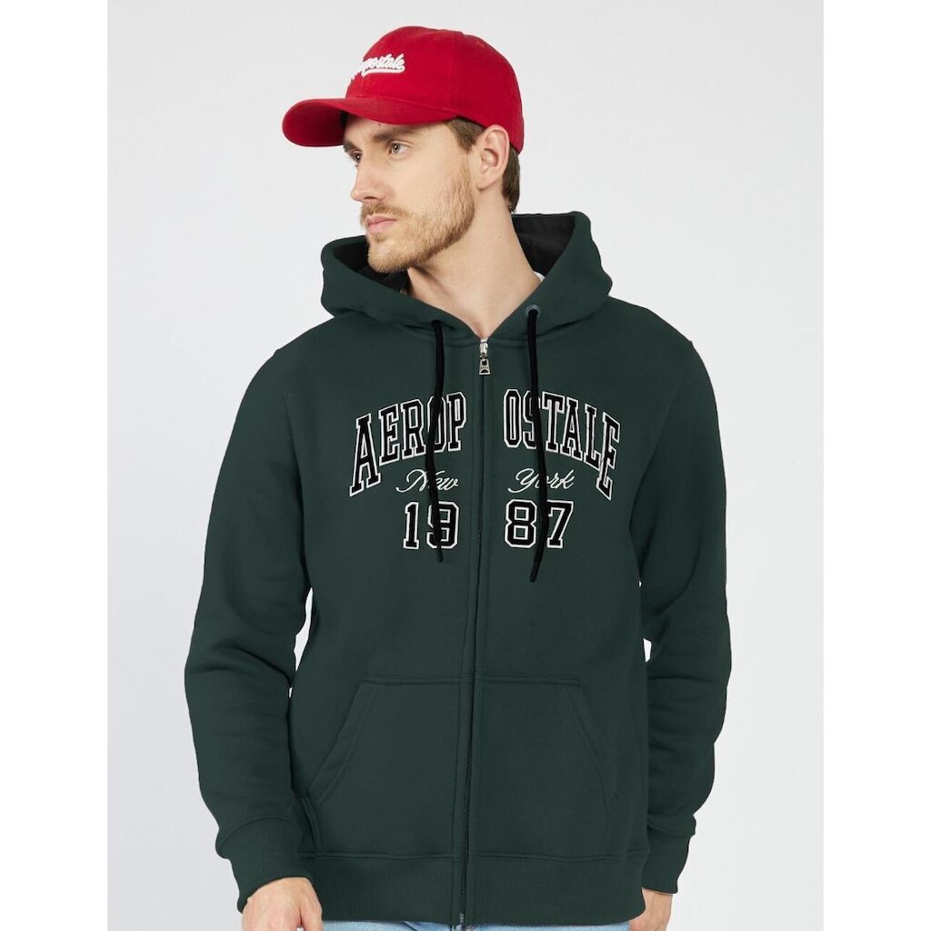 Blusa Moletom Masculino Aberto Aéropostale