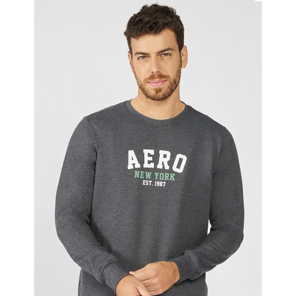 Blusa Moletom Masculino Fechado Careca Aéropostale