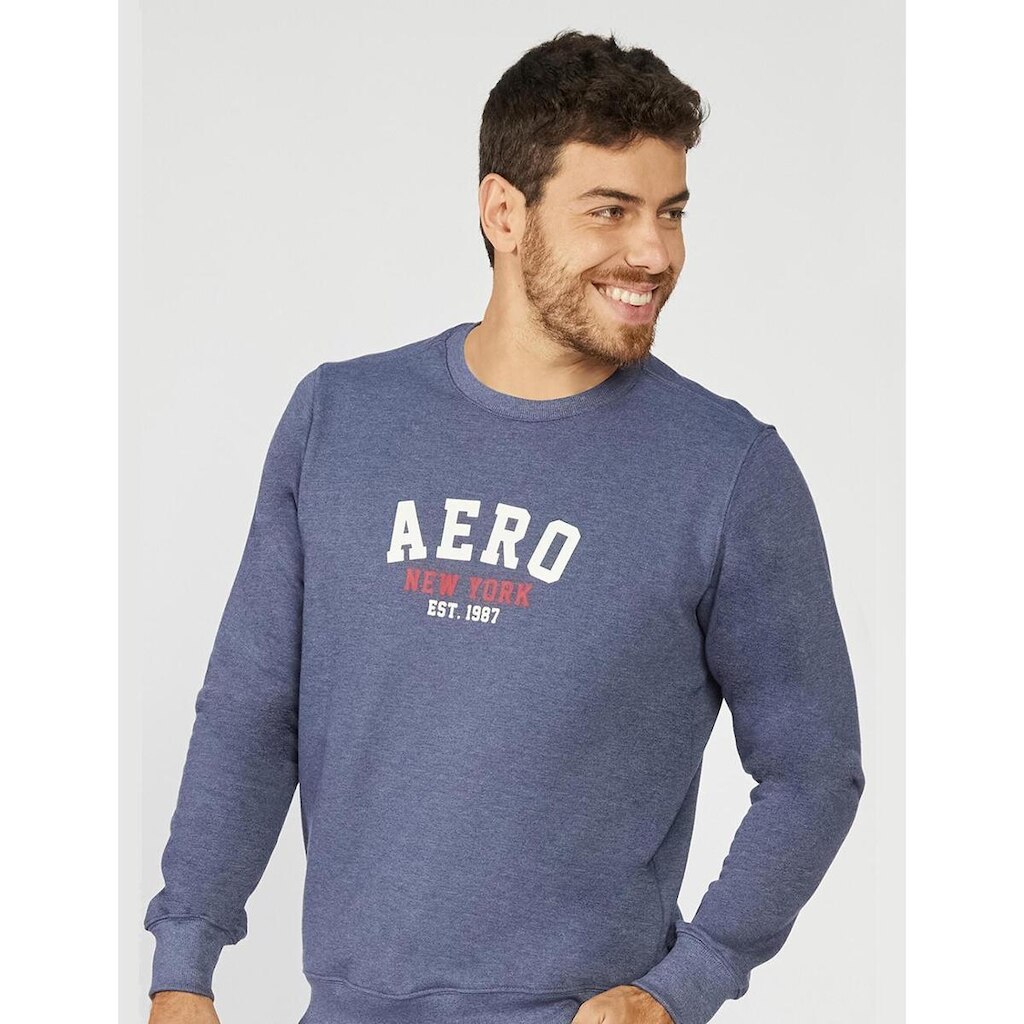 Blusa Moletom Masculino Fechado Careca Aéropostale
