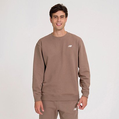 Blusa Moletom New Balance Small Logo Masculino - Masculino