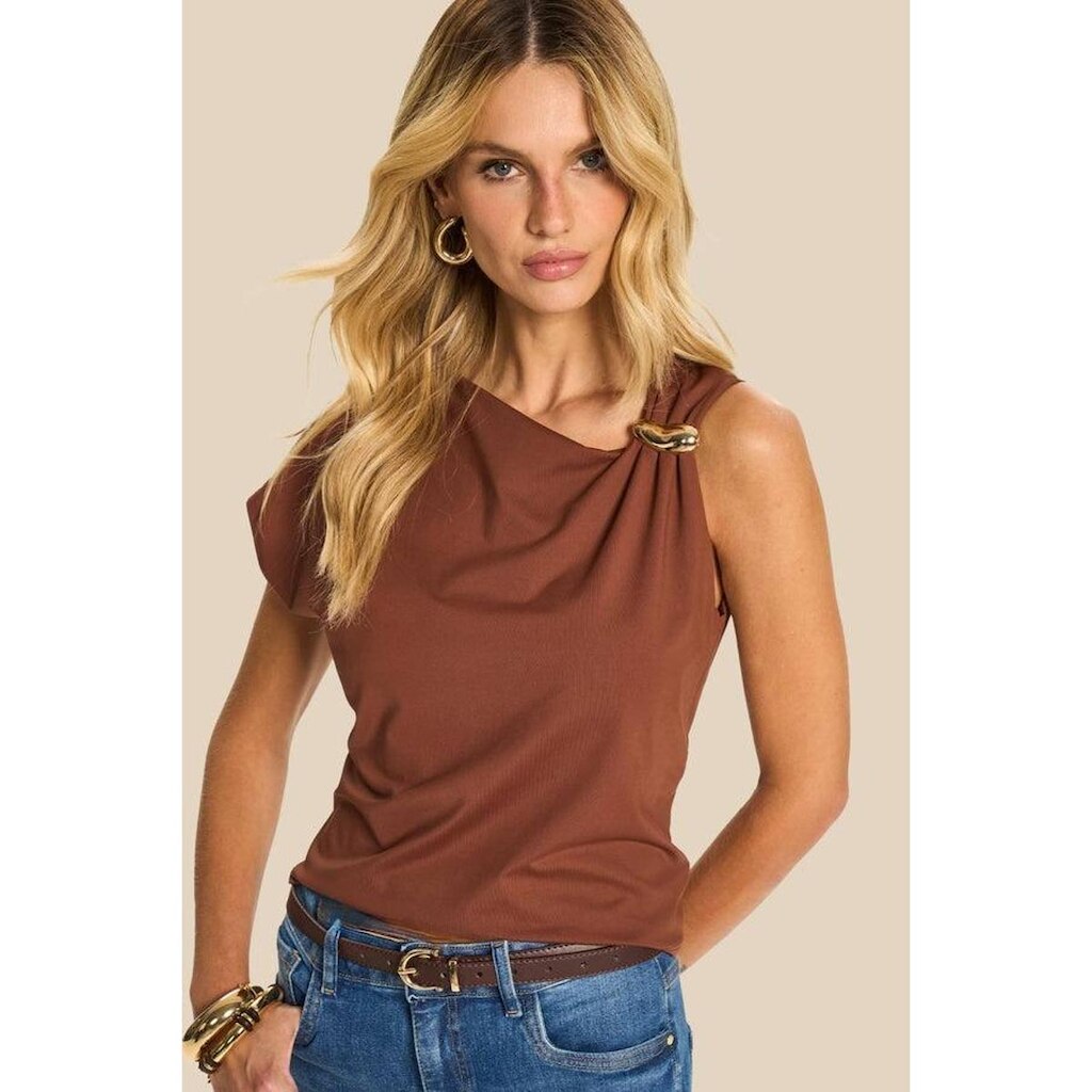 BLUSA MUSCLE DOCE TRAMA FEMININA REF:106831