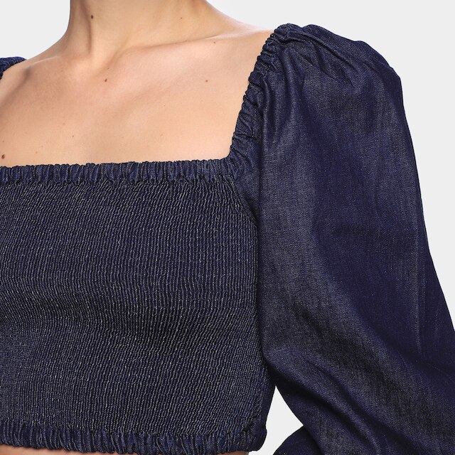 Blusa Oh, Boy! Lastex Feminina