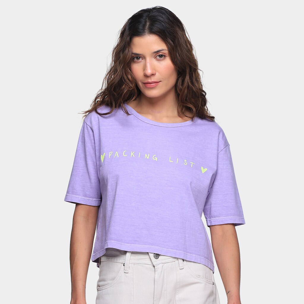 Blusa Oh, Boy! Packing List Feminina