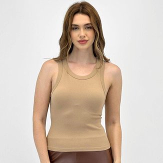 Blusa Pacific Blue Regata Canelada Feminina