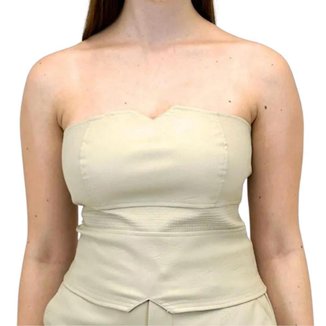 BLUSA PACIFIC BLUE SEM MANGA FEMININO
