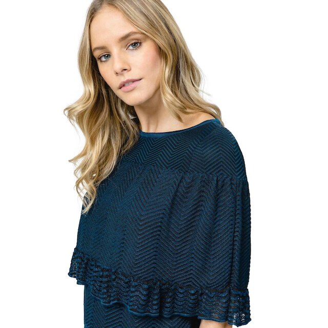 Blusa Pala Onda Marinho PP