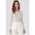 Blusa PKS Manga Longa Renda Off White-GG - Off White