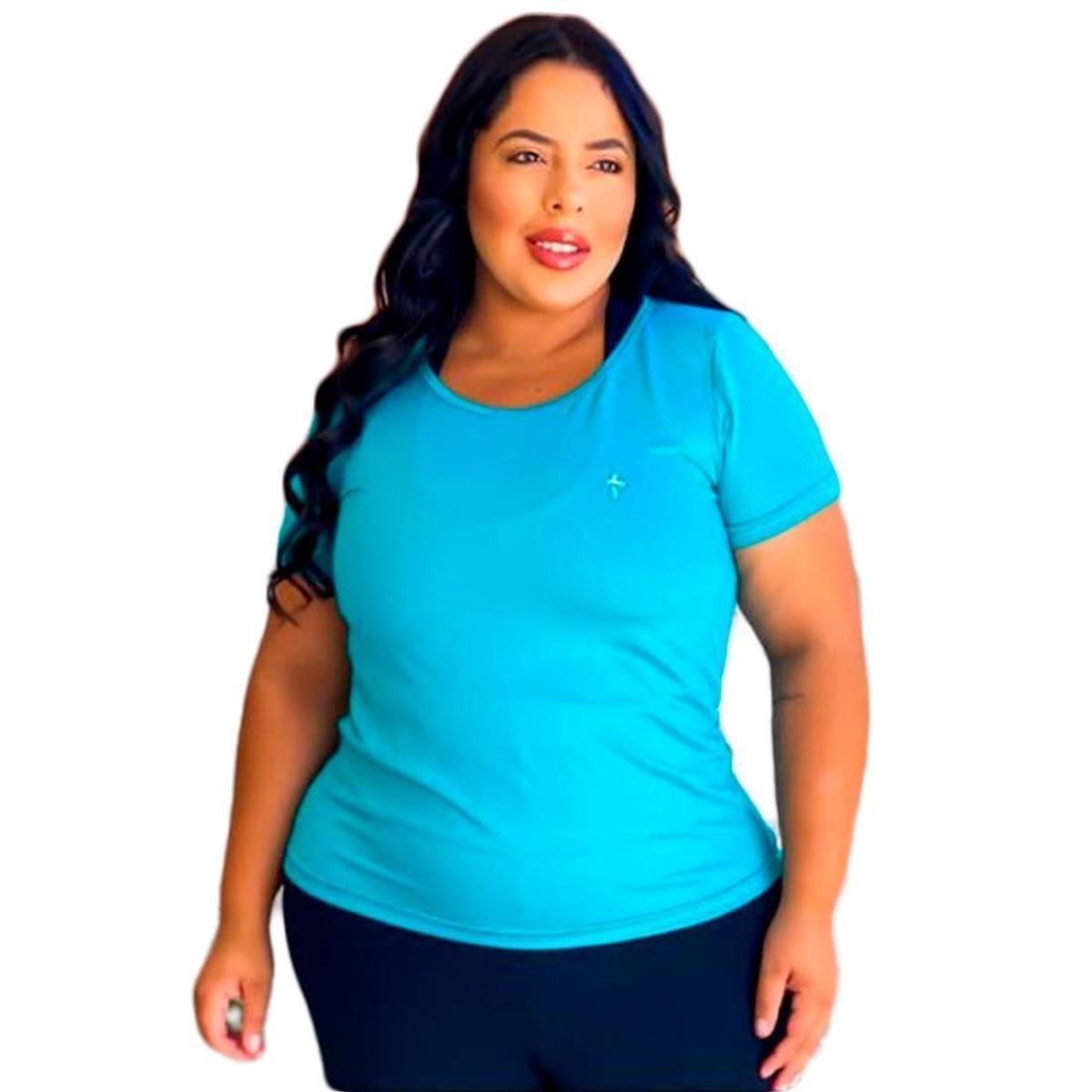 blusas para malhar plus size