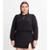 Blusa Plus Size Em Air Flow Xadrez Secret Glam Preto - Preto
