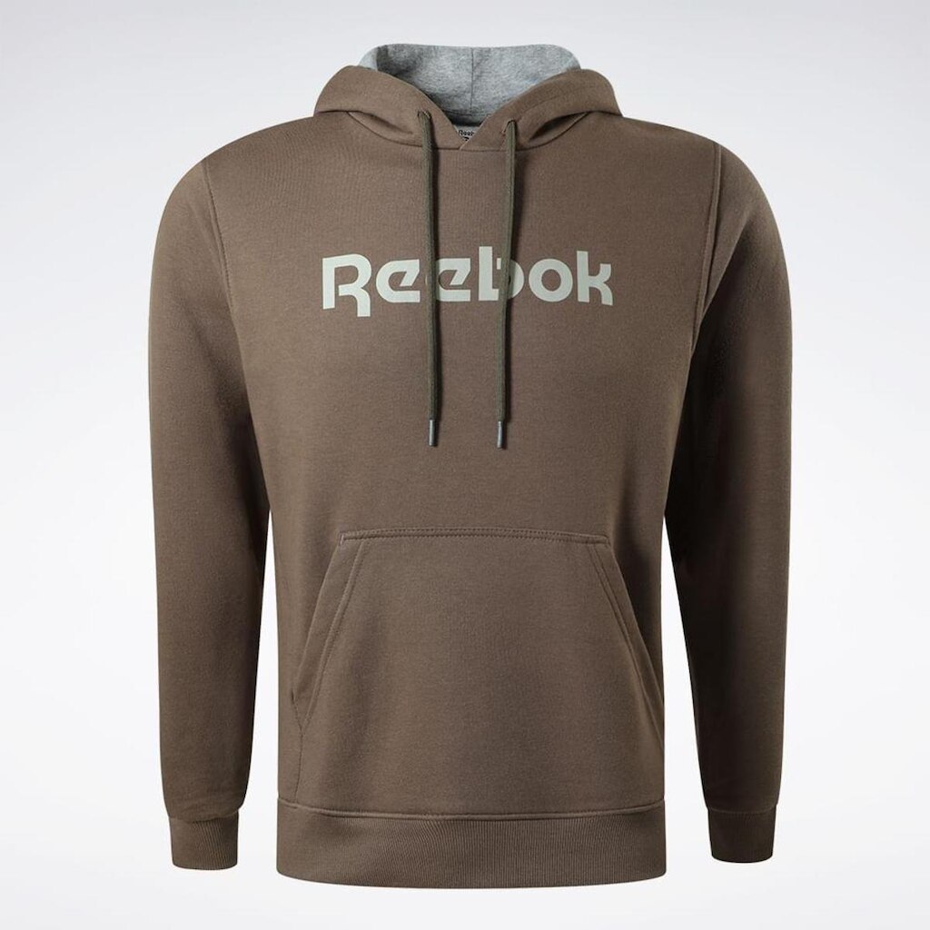 Blusa Reebok Big logo linear com Capuz Masculina