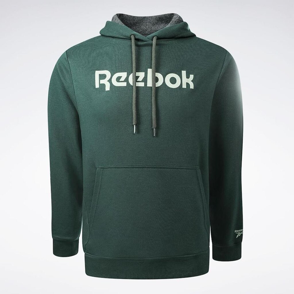 Blusa Reebok Big Logo Linear com Capuz Masculina