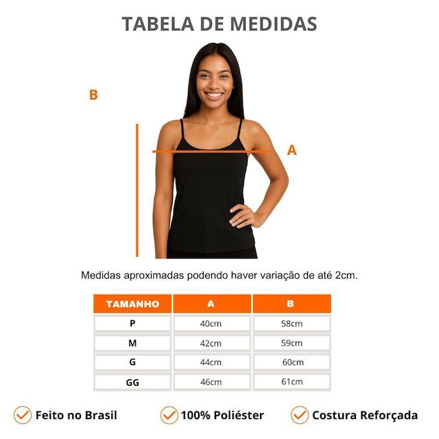 Blusa Regata Feminina de Alcinha Lisa Básica Leve Casual Dia a Dia Verão
