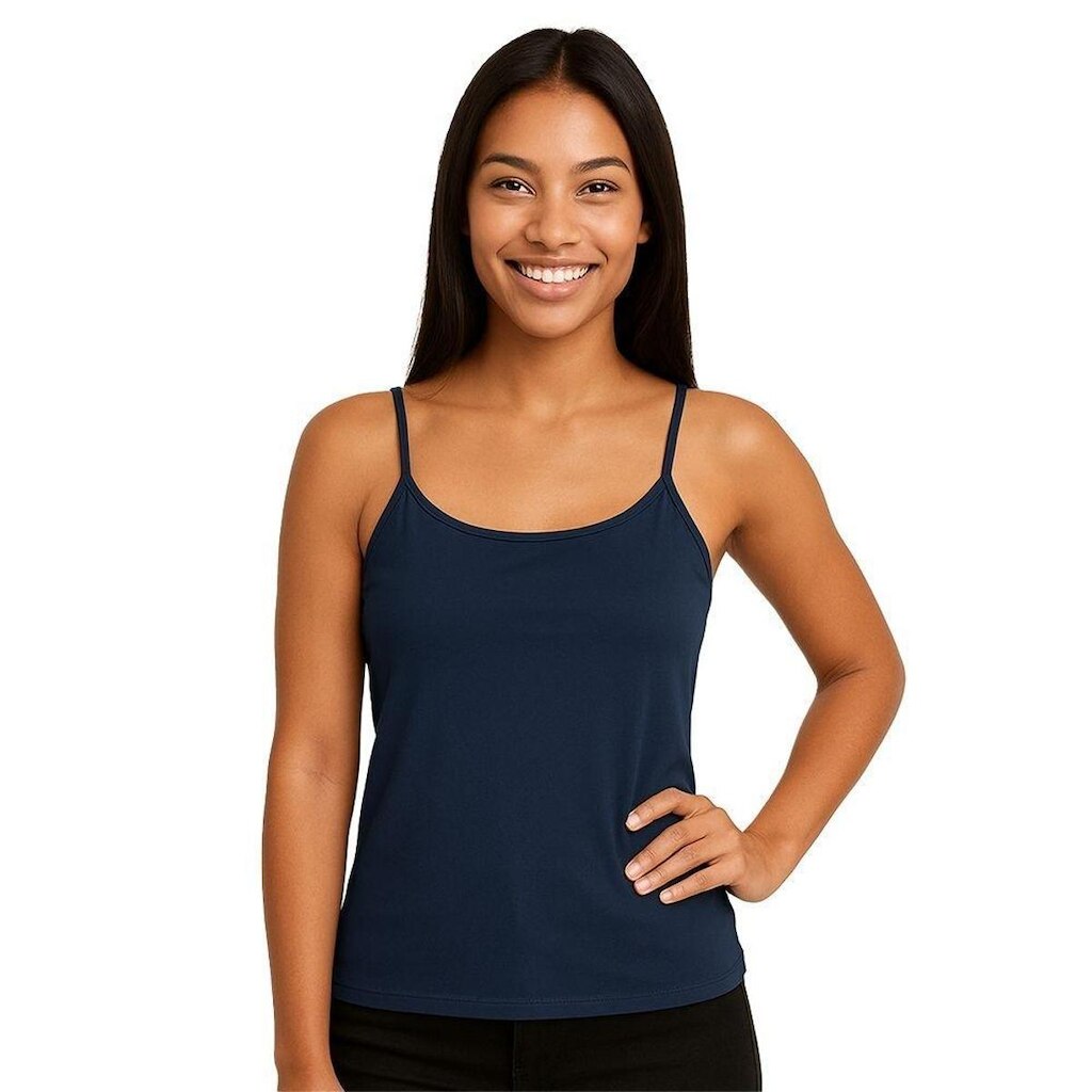 Blusa Regata Feminina de Alcinha Lisa