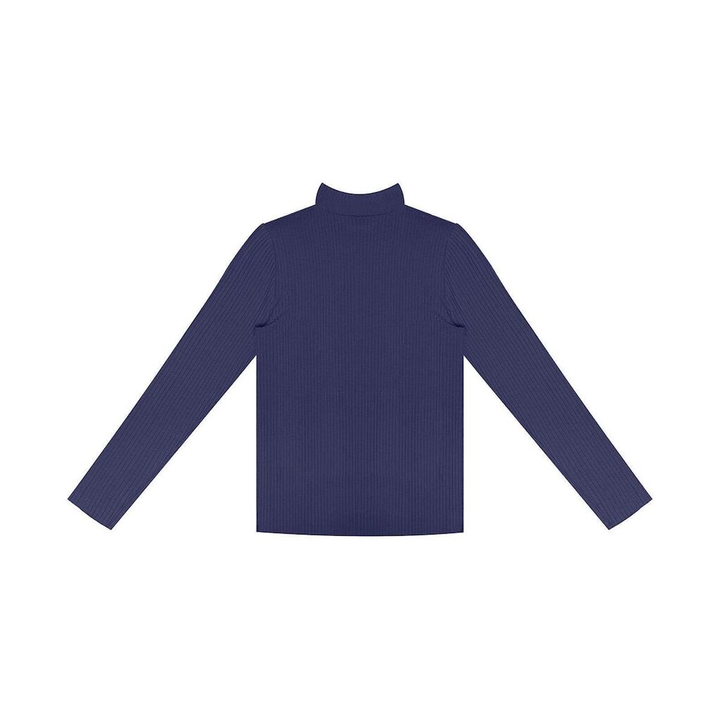 Blusa Rovitex Básicos Manga Longa Canelada Feminina