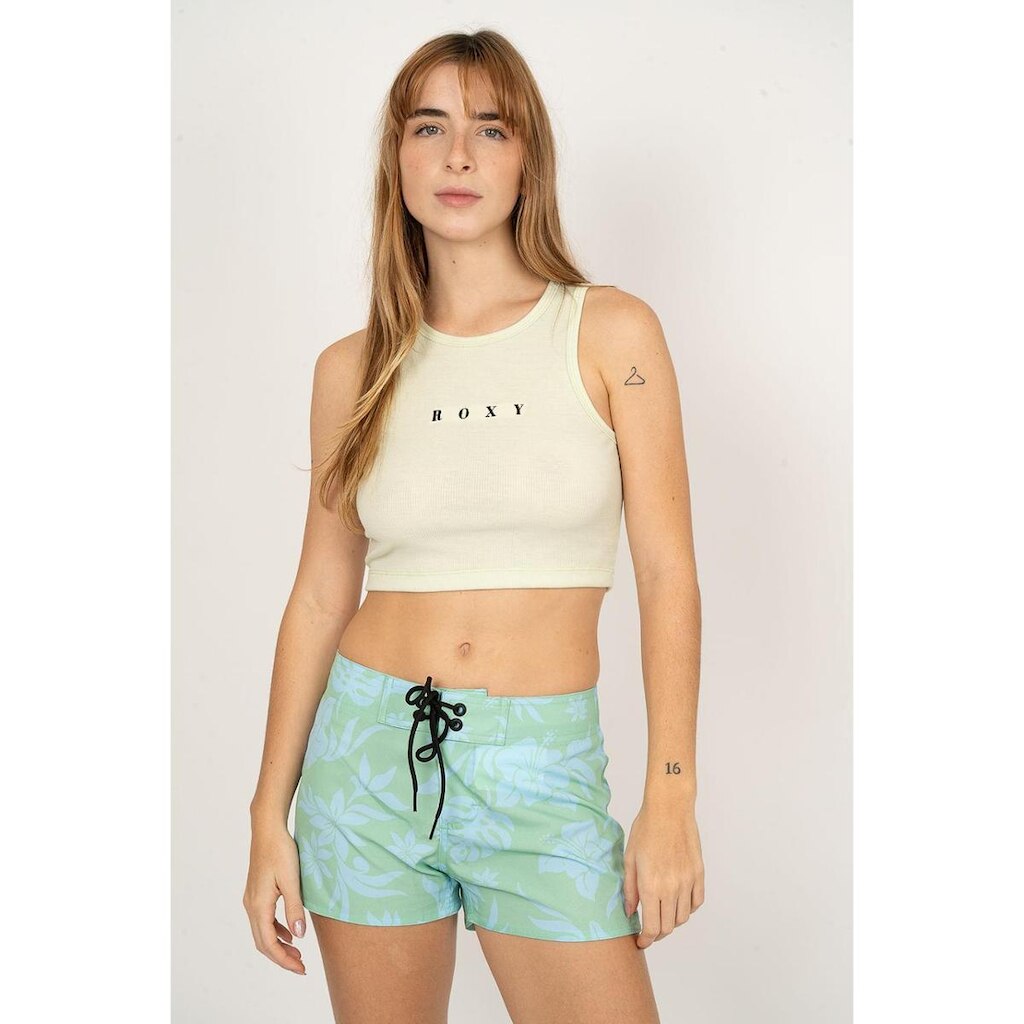Blusa Roxy M/C Go For It Tank Verde-Verde-GG