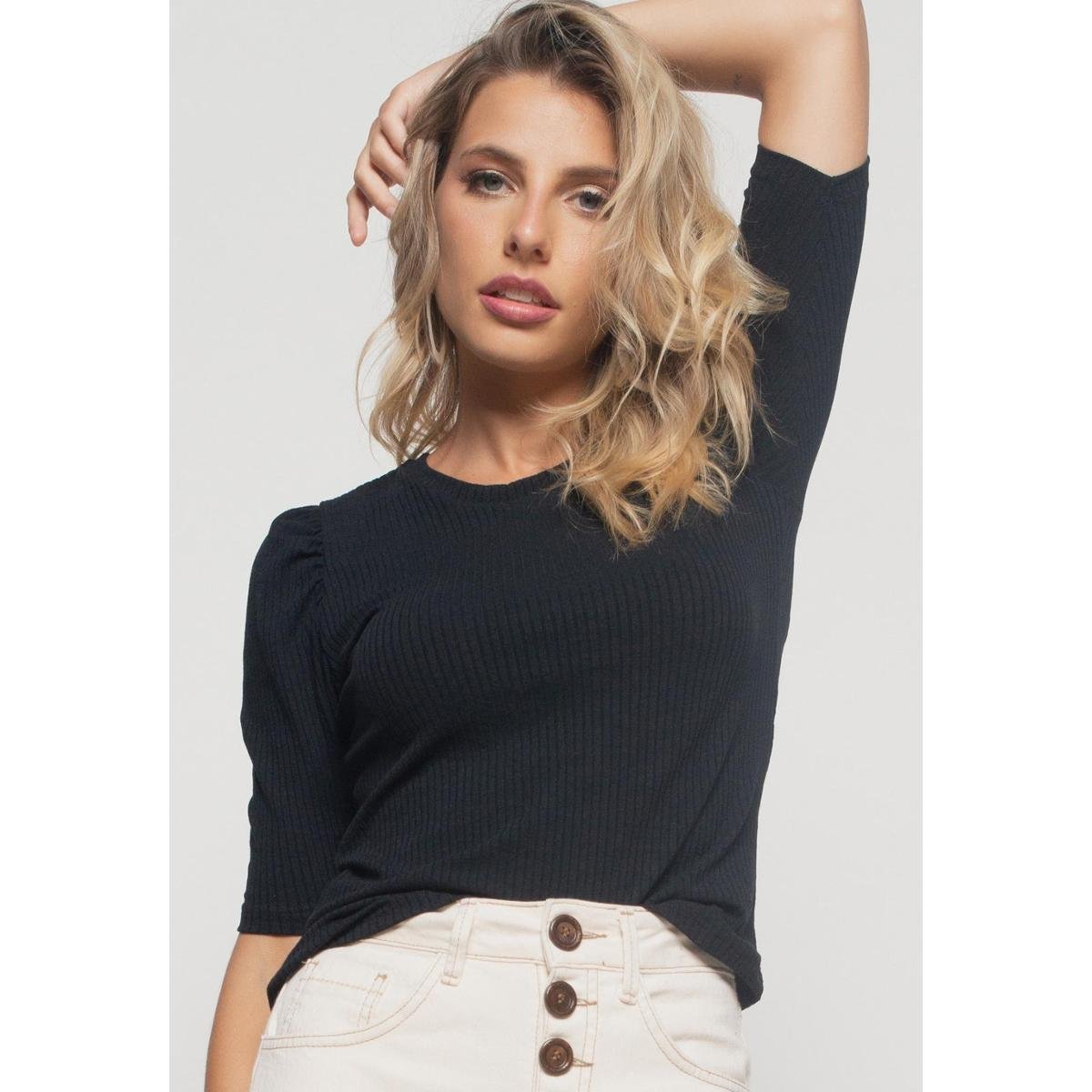 Blusa Salvatore Fashion Canelada Sem Punho Feminina é ruim? Blusa Salvatore Fashion Canelada Sem Punho Feminina é boa?