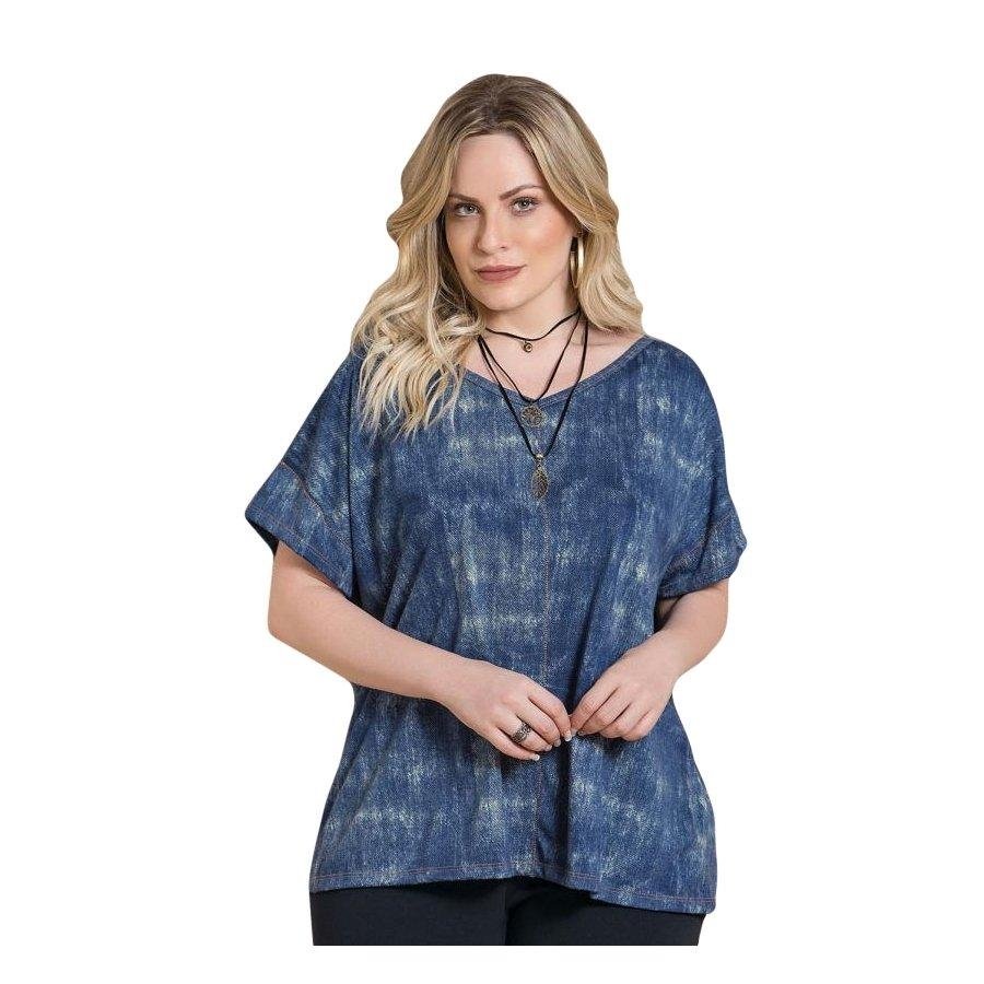 blusas soltinhas plus size