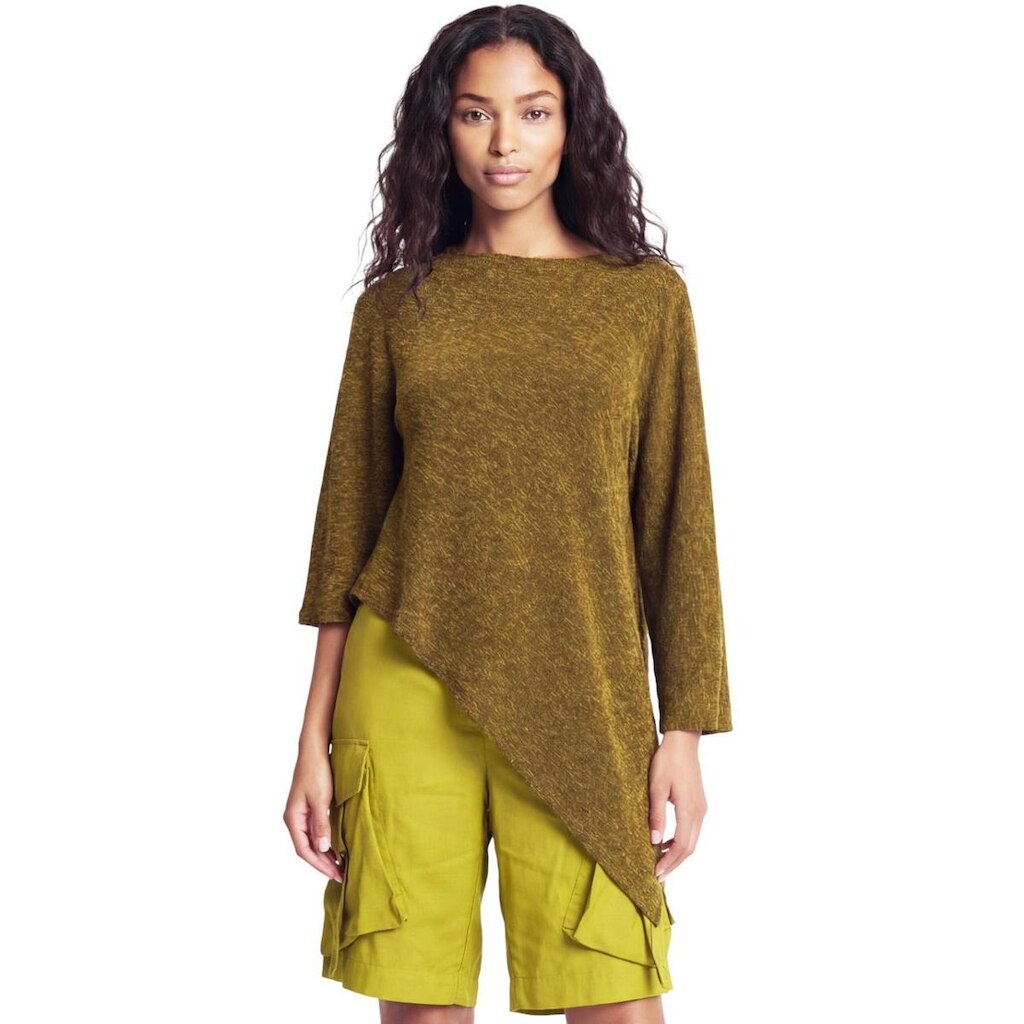 Blusa Sommer Assimétrica Tricot