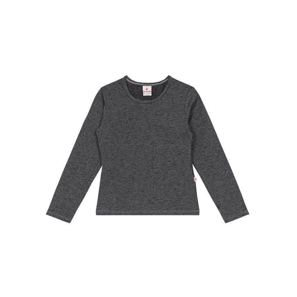Blusa Térmica Básica Infantil Menino Cotton Brandili Mescla