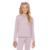 Blusa Térmica Juvenil Estilo do Corpo Preto - Rosa