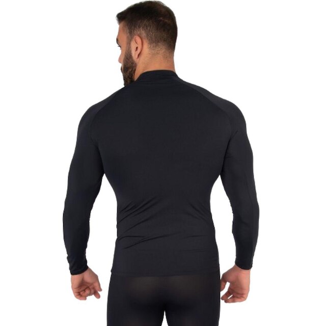 Blusa Térmica Poliester Vekyo Proteção UV Frio Manga Longa Segunda Pele Moda Fitness Masculina