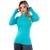 Blusa Térmica Proteção UV Poliamida Bella Fiore Manga Longa Segunda Pele Moda Fitness Feminino - Verde