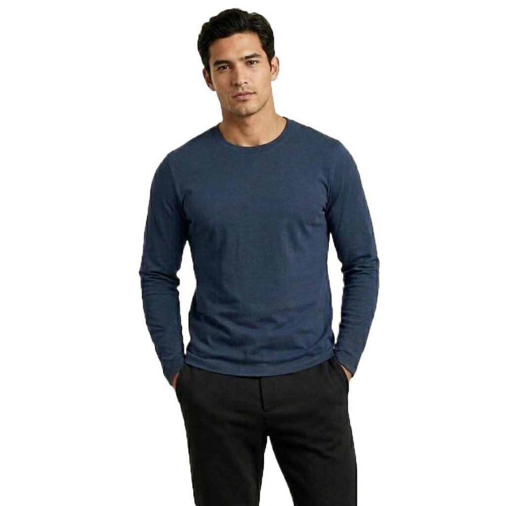 Blusa Termica Segunda Pele Interno Peluciado Masculino Gola Redonda Basica Confortavel Treino Moto