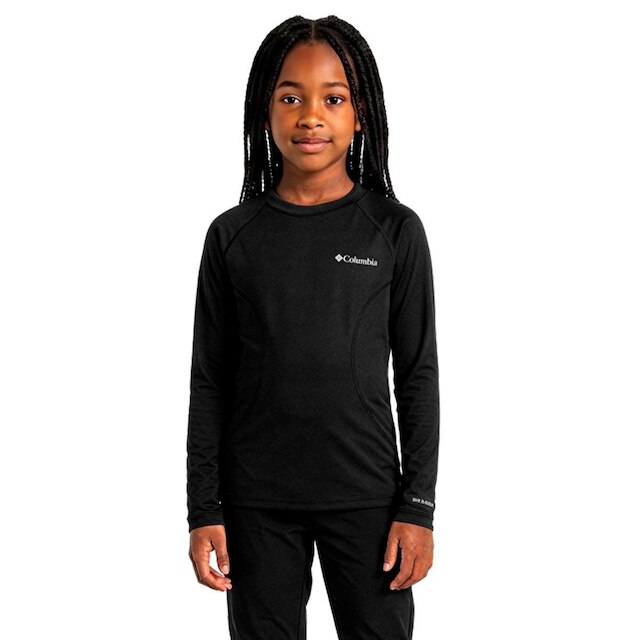 Blusa Térmica Segunda Pele Midweight Crew Infantil Columbia