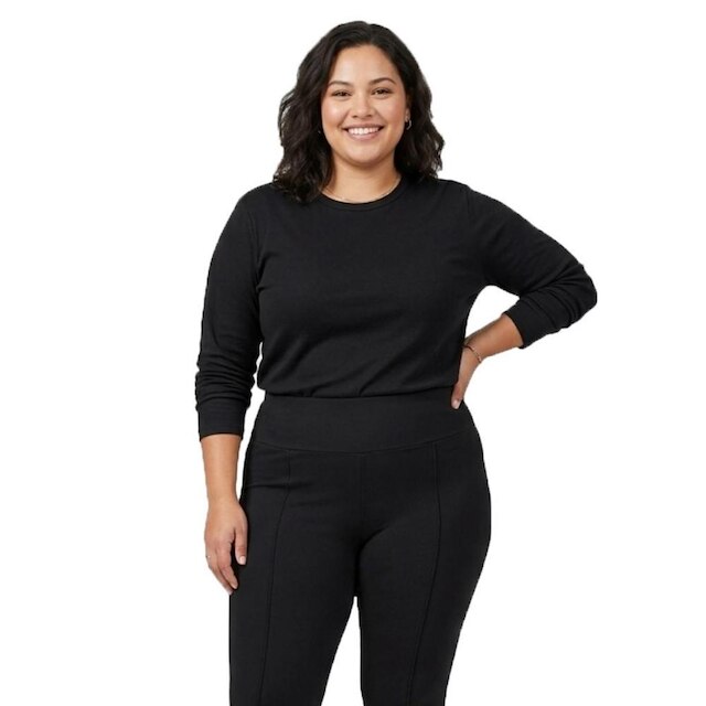 Blusa Termica Segunda Pele Plus Size Interno Peluciado Feminina Toque Macio Para Dias Frios