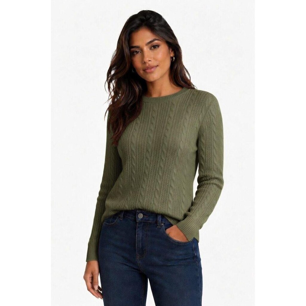 Blusa Texturizada D Bell Outlet Fashion Tricot Verde