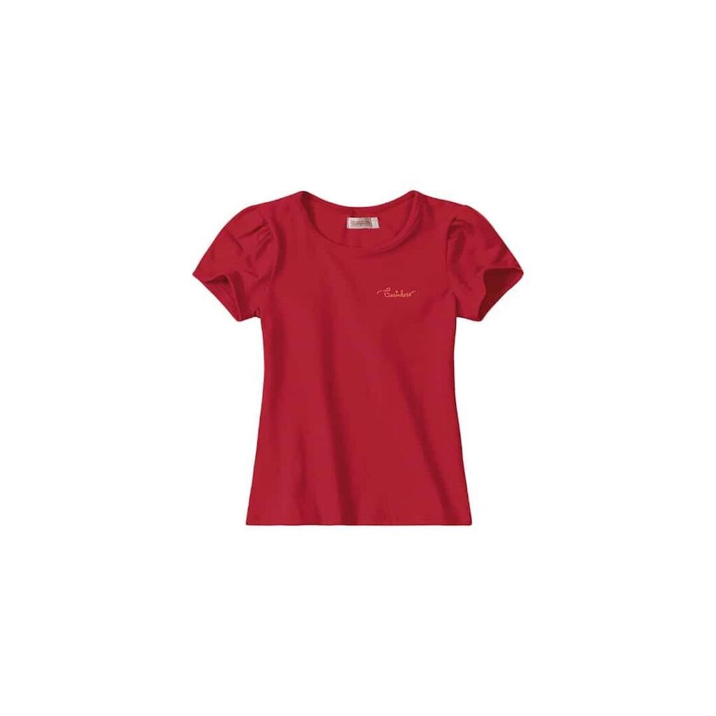 Blusa Tradicional Infantil Menina Manga Curta Carinhoso 74040M
