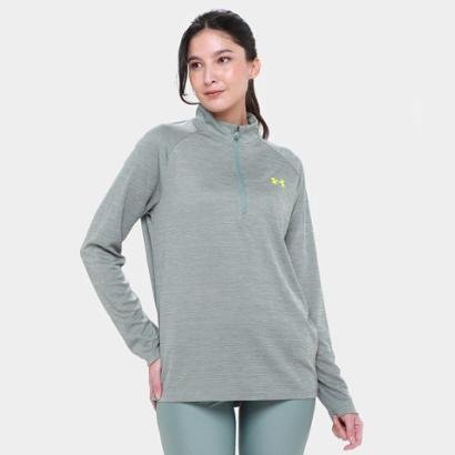 Blusa Under Armour 1/2 Zip Tech Tex Feminina - Feminino