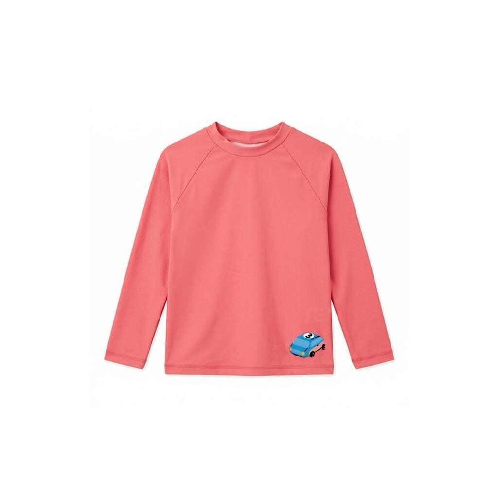 Blusa UV Infantil Menino Carrinho Mangaba Alphabeto