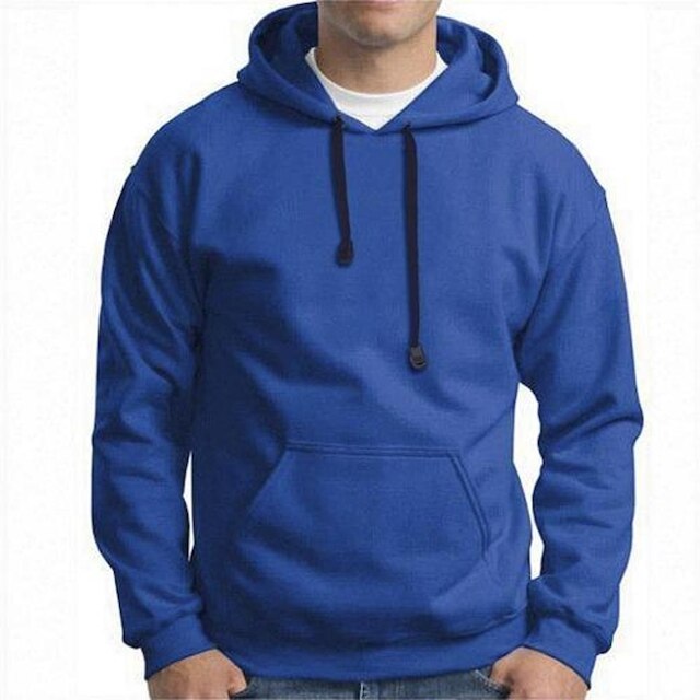 Blusa Vesttuario Moletom Capuz Bolso Canguru Liso Flanelado Masculino