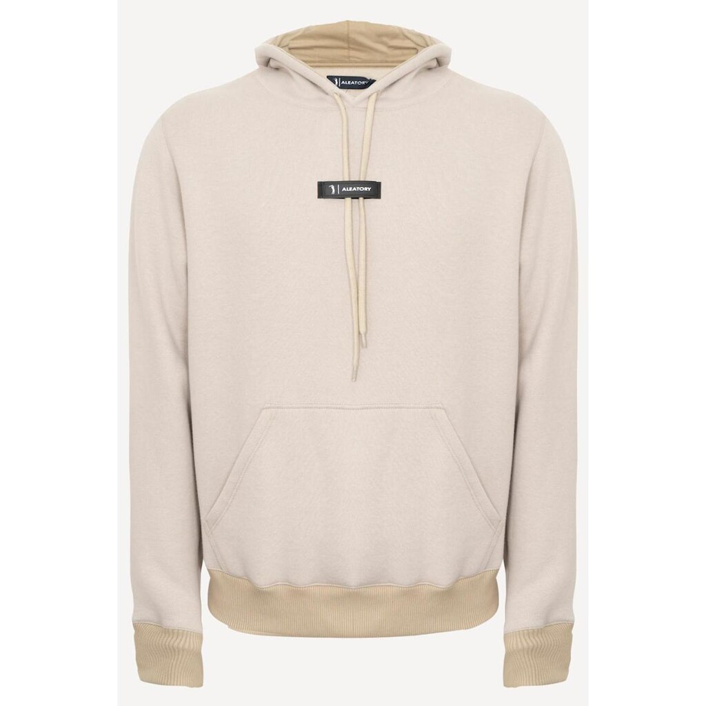 Blusão de Moletom Aleatory Canguru Khaki