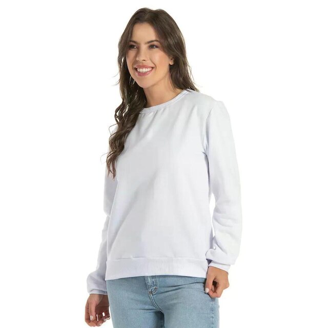 Blusão De Moletom Feminino