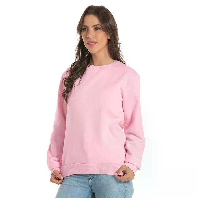 Blusão De Moletom Feminino