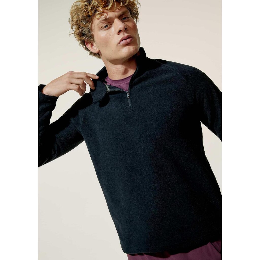 Blusão Esportivo Masculino Gola Alta Com Zíper