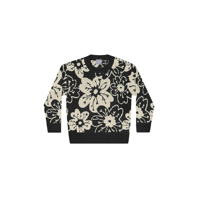 Blusão Floral em Tricot para Menina Quimby