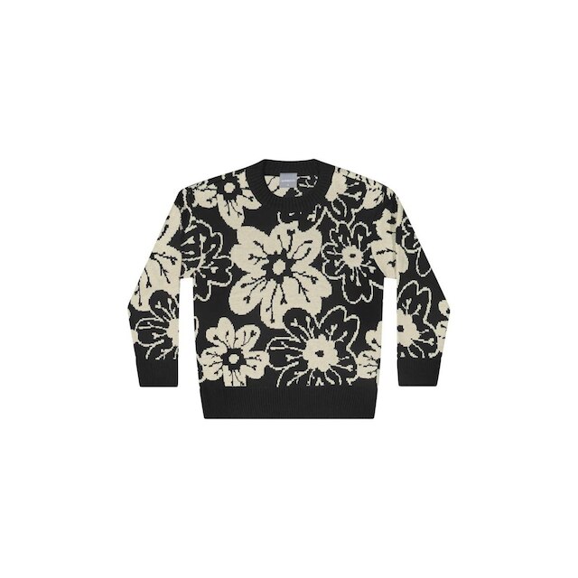 Blusão Floral em Tricot para Menina Quimby