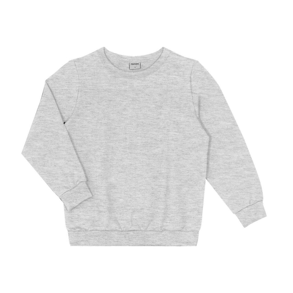 Blusão Infantil Masculino Básico Rovitex Kids Cinza 6