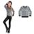 Blusão Infantil Menina Fleece Estampada Corações Elian - Preto