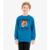 Blusão Infantil Rovitex Kids Em Moletom Masculina - Azul
