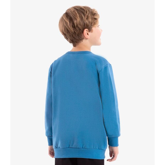 Blusão Infantil Rovitex Kids Em Moletom Masculina