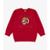 Blusão Infantil Rovitex Kids Em Moletom Masculina - Vermelho