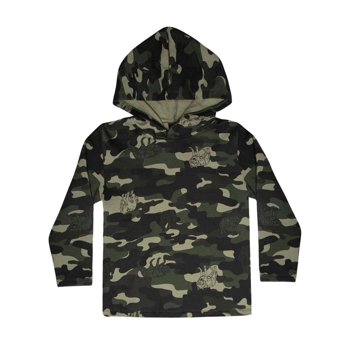 Blusão Masculino Estampado Com Capuz Rovitex Verde - Verde Menor preço em Blusão Masculino Estampado Com Capuz Rovitex Verde - Verde