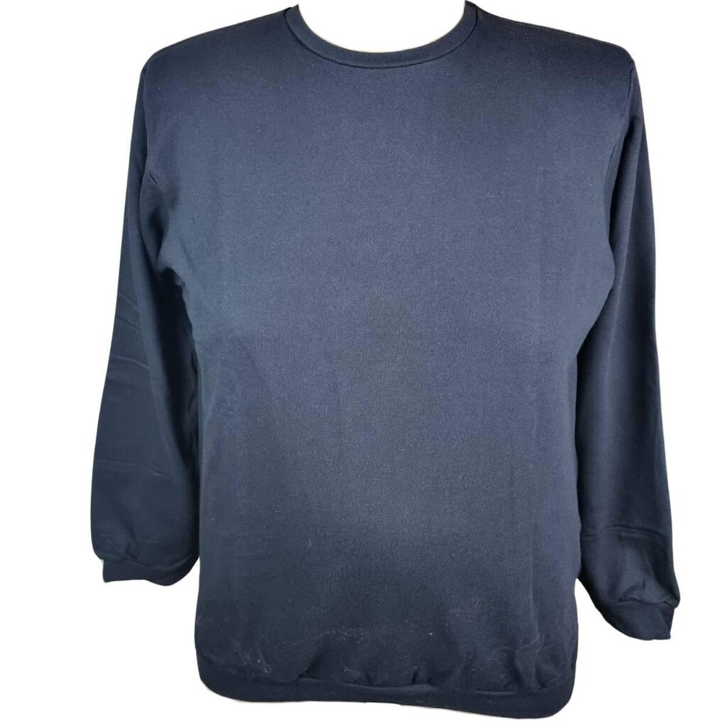 Blusão Masculino Moletom Sem Zíper 100% Algodão Plus Size