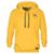 Blusão Moletom Canguru Lua Astronauta Masculino e Feminino Personalizado com Capuz e Bolso - Amarelo