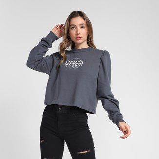 Blusão Moletom Colcci Feminino